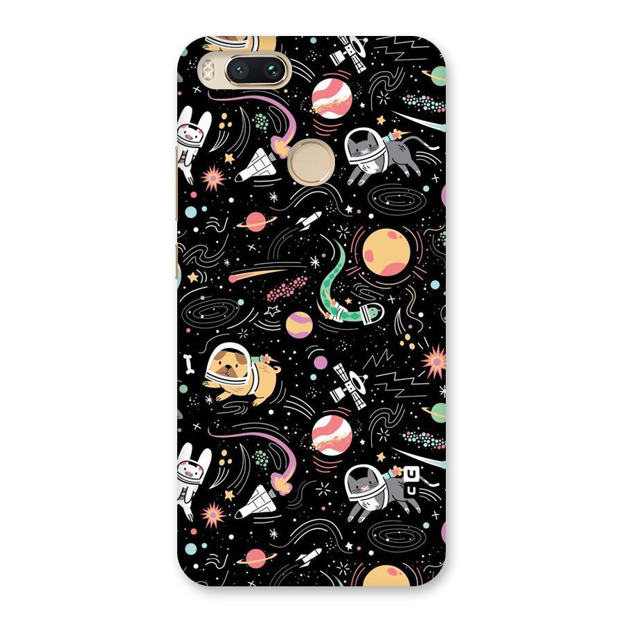 Dog Planetarium Back Case for Mi A1