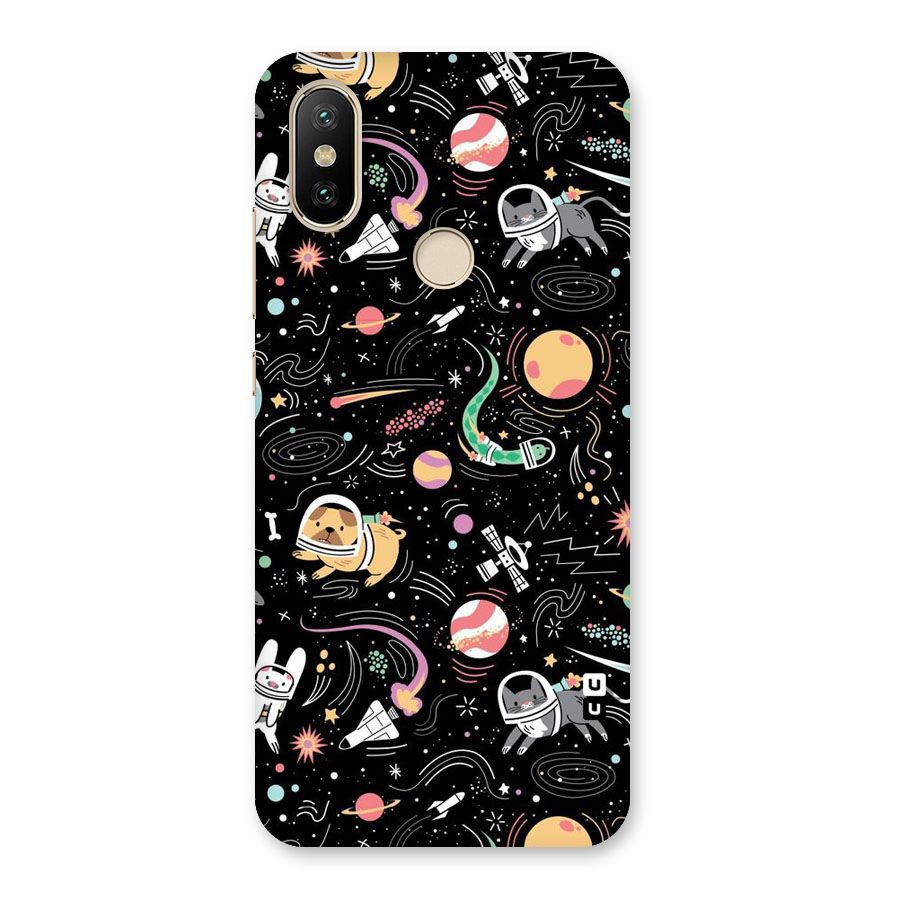 Dog Planetarium Back Case for Mi A2