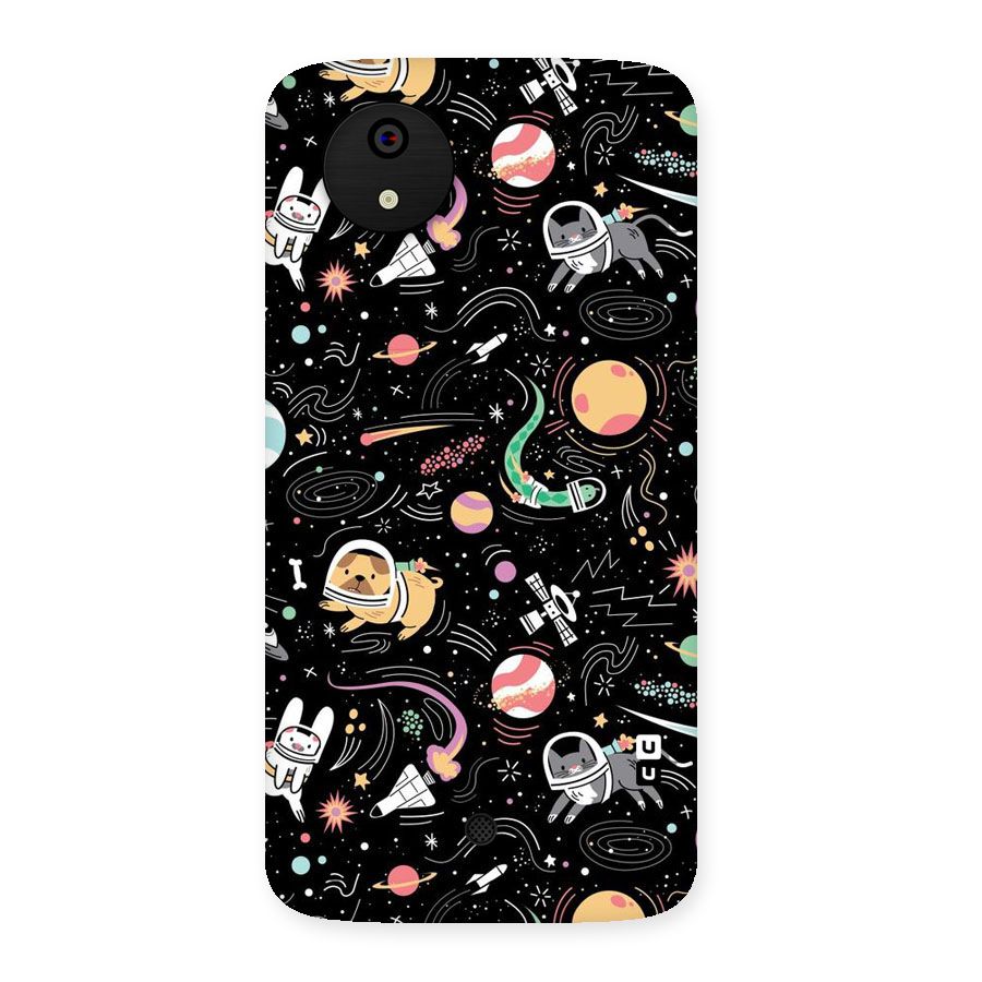 Dog Planetarium Back Case for Micromax Canvas A1