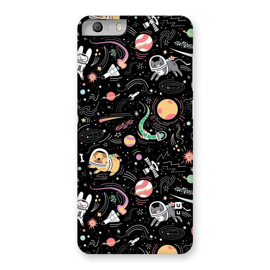 Dog Planetarium Back Case for Micromax Canvas Knight 2