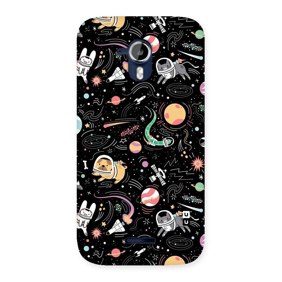 Dog Planetarium Back Case for Micromax Canvas Magnus A117