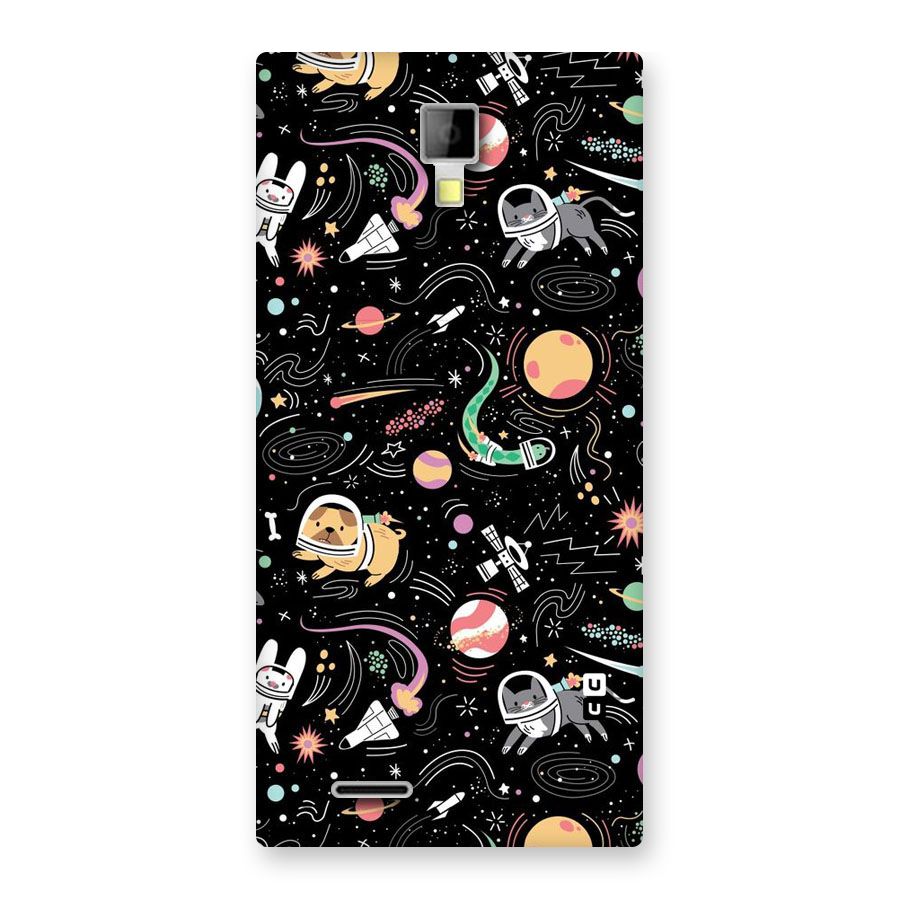 Dog Planetarium Back Case for Micromax Canvas Xpress A99