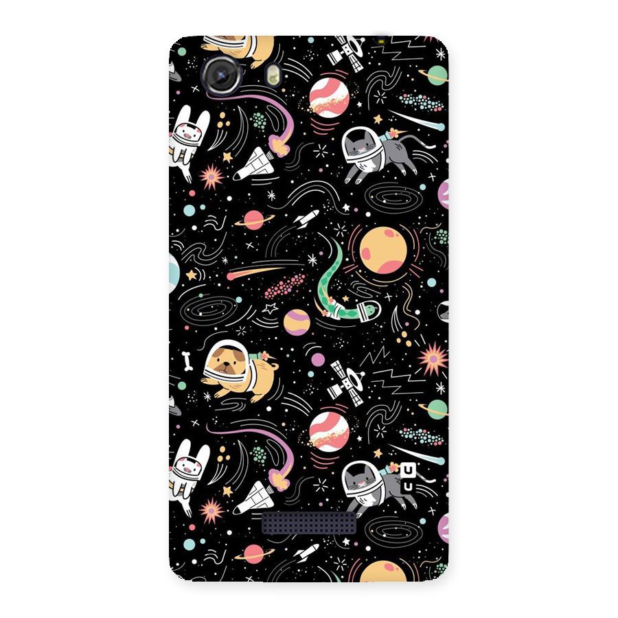 Dog Planetarium Back Case for Micromax Unite 3