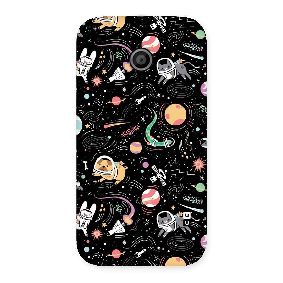 Dog Planetarium Back Case for Moto E