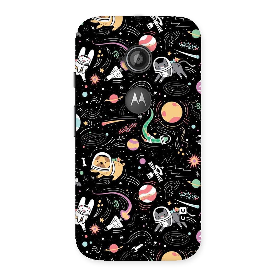 Dog Planetarium Back Case for Moto E 2nd Gen