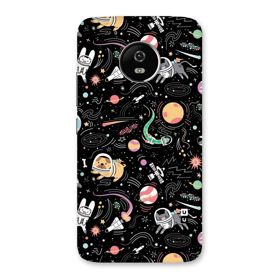 Dog Planetarium Back Case for Moto G5