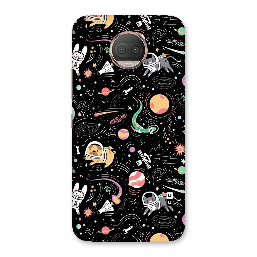 Dog Planetarium Back Case for Moto G5s Plus