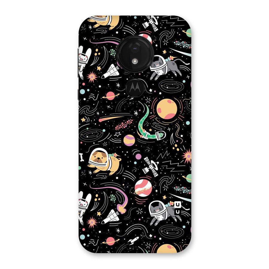 Dog Planetarium Back Case for Moto G7 Power
