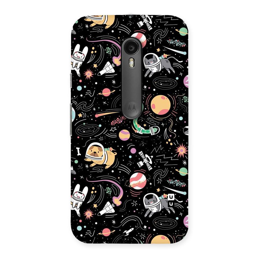 Dog Planetarium Back Case for Moto G Turbo