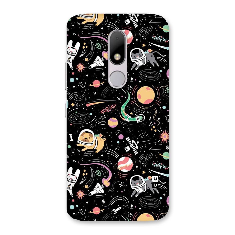 Dog Planetarium Back Case for Moto M