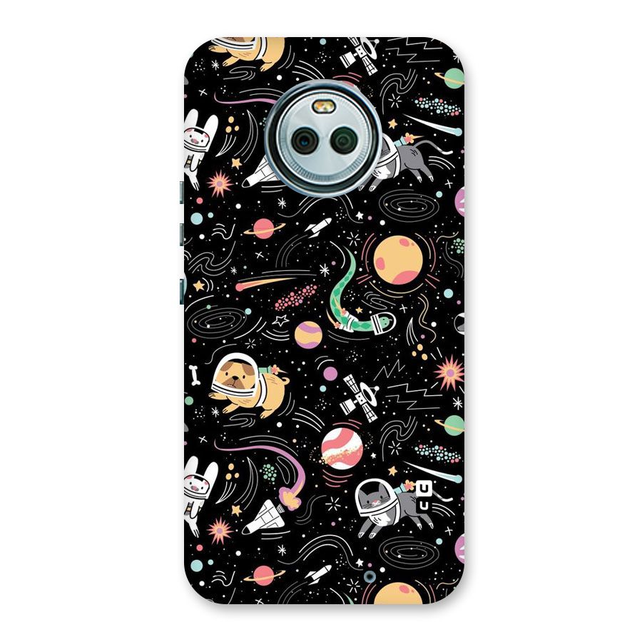Dog Planetarium Back Case for Moto X4