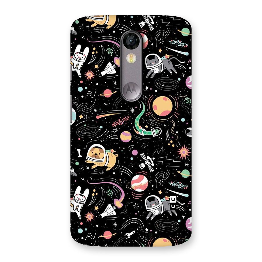 Dog Planetarium Back Case for Moto X Force