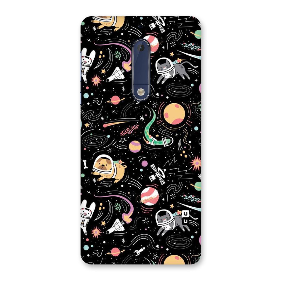 Dog Planetarium Back Case for Nokia 5