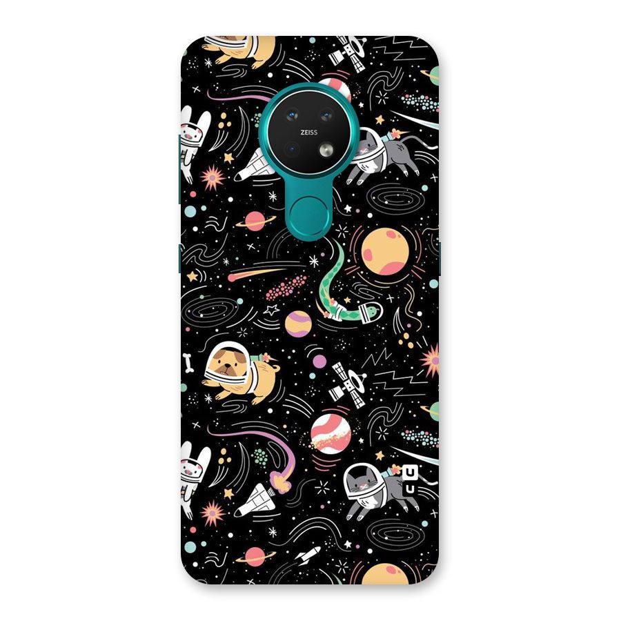 Dog Planetarium Back Case for Nokia 7.2