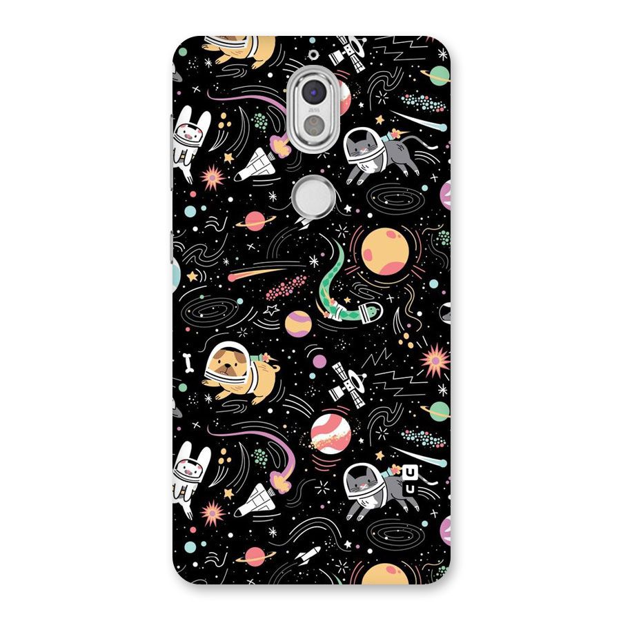 Dog Planetarium Back Case for Nokia 7