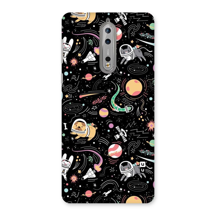 Dog Planetarium Back Case for Nokia 8