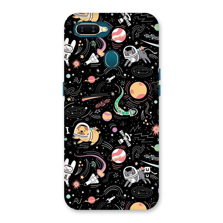 Dog Planetarium Back Case for Oppo A11k