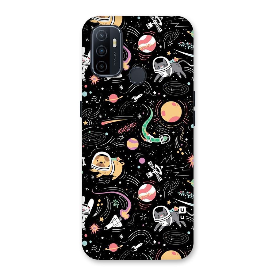 Dog Planetarium Back Case for Oppo A32