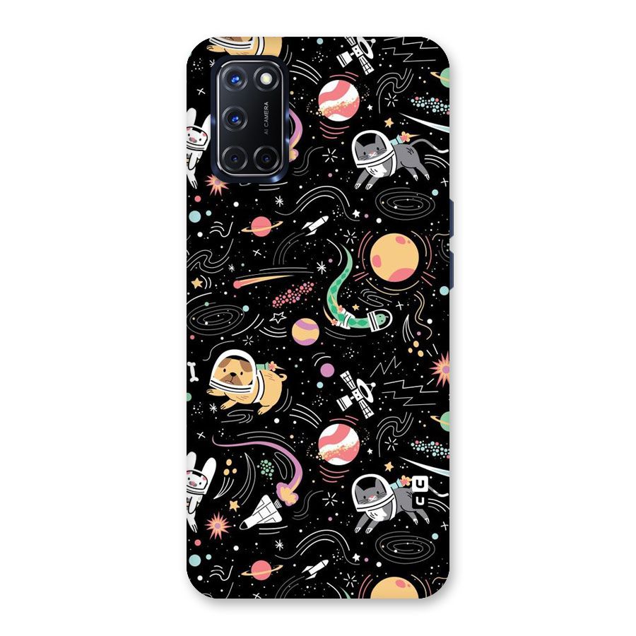 Dog Planetarium Back Case for Oppo A52