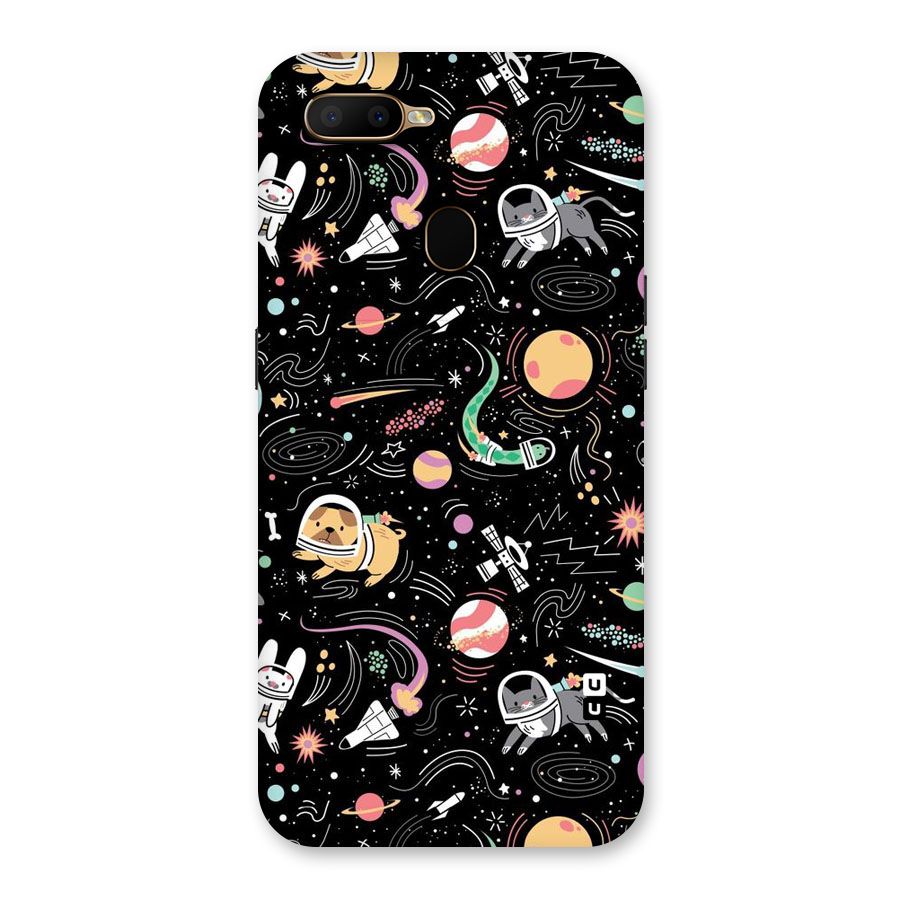 Dog Planetarium Back Case for Oppo A5s