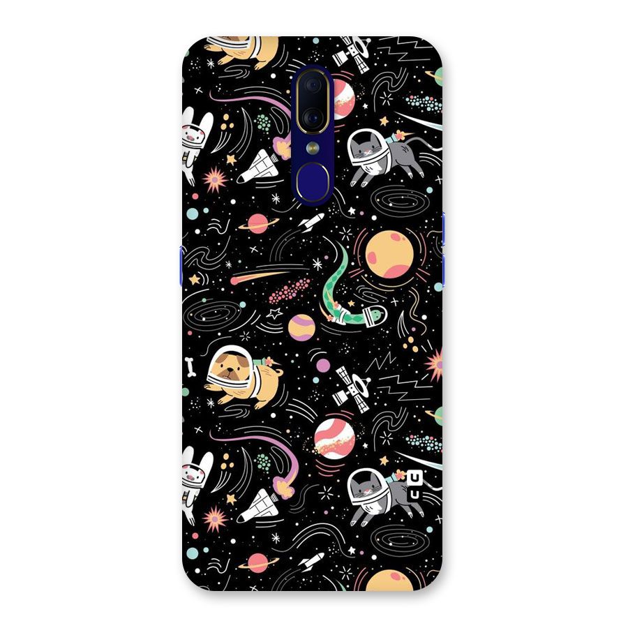 Dog Planetarium Back Case for Oppo A9