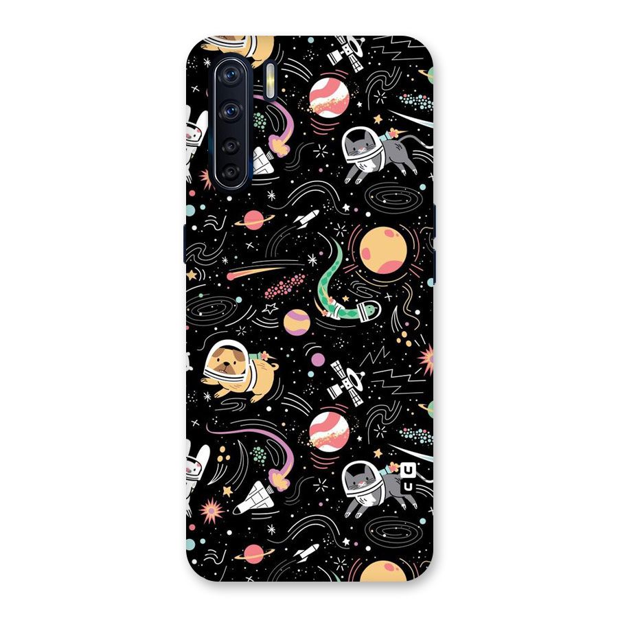 Dog Planetarium Back Case for Oppo F15