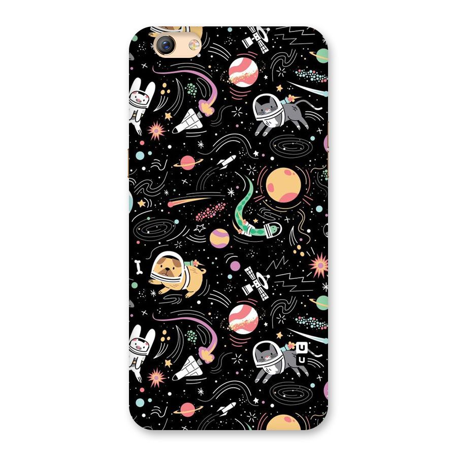 Dog Planetarium Back Case for Oppo F3 Plus