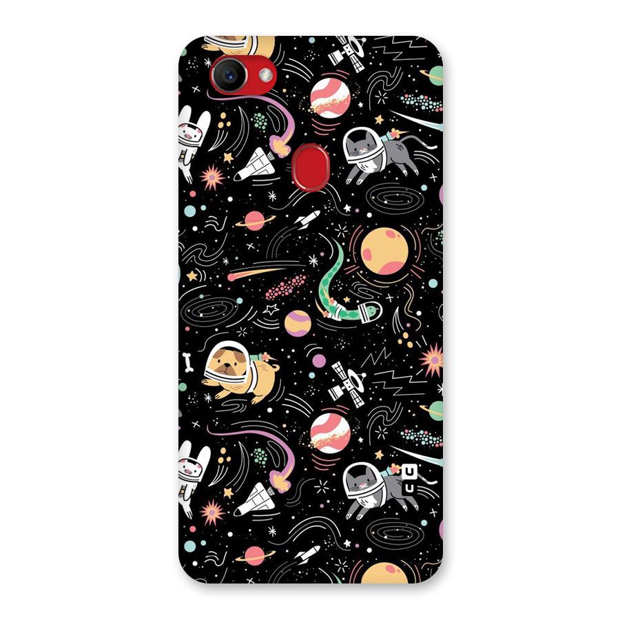Dog Planetarium Back Case for Oppo F7