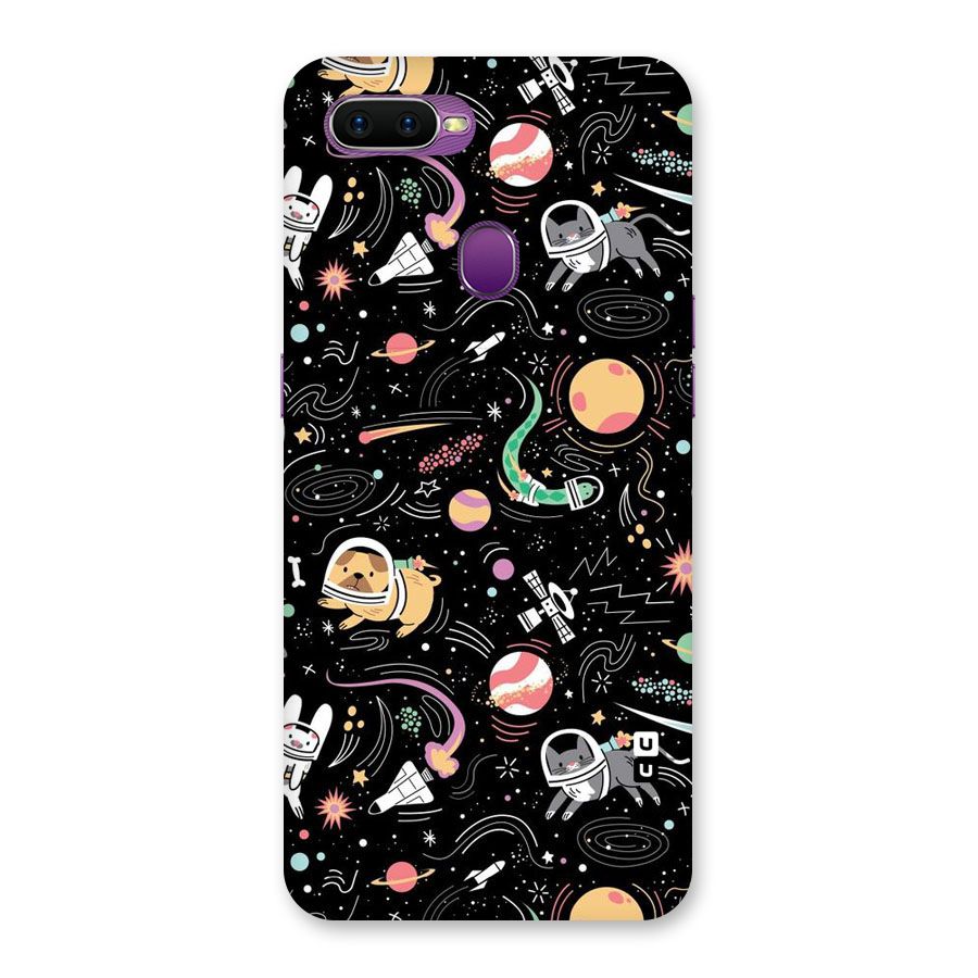 Dog Planetarium Back Case for Oppo F9
