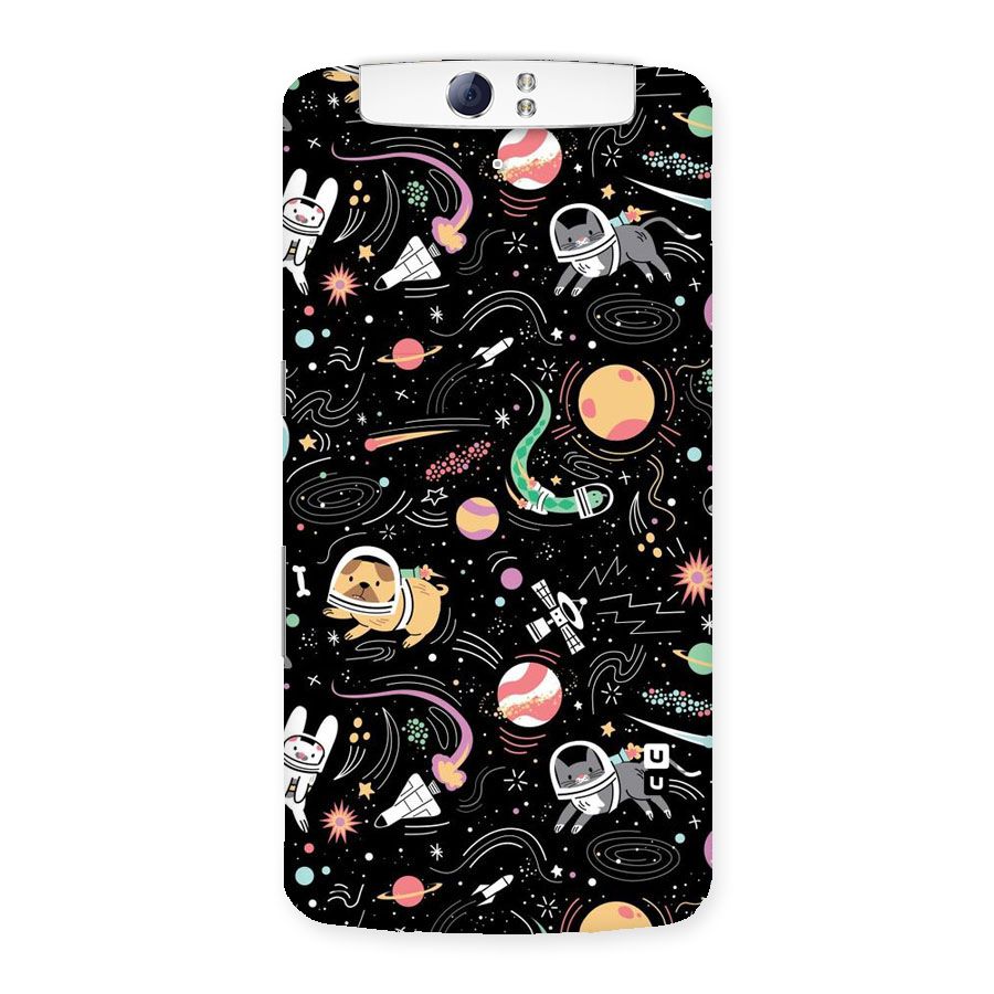 Dog Planetarium Back Case for Oppo N1