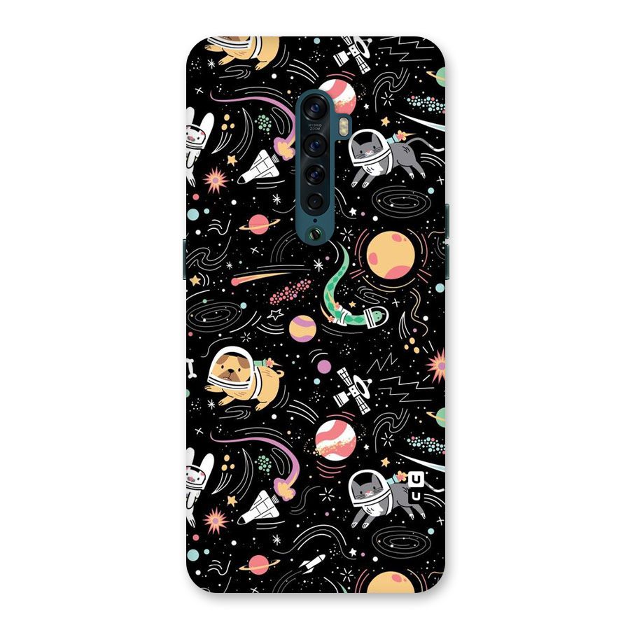 Dog Planetarium Back Case for Oppo Reno2