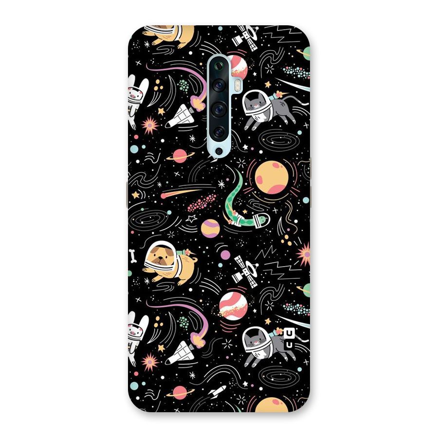 Dog Planetarium Back Case for Oppo Reno2 F