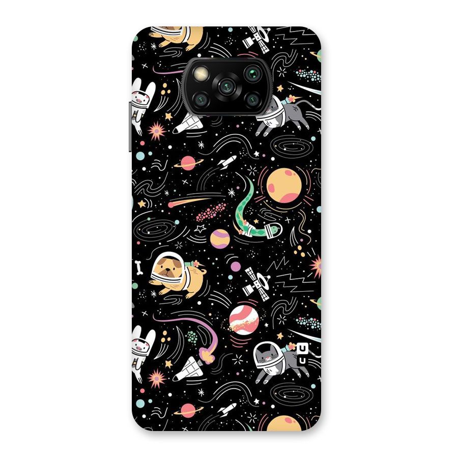 Dog Planetarium Back Case for Poco X3