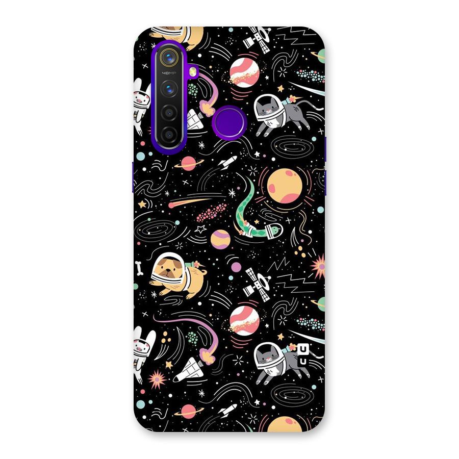 Dog Planetarium Back Case for Realme 5 Pro