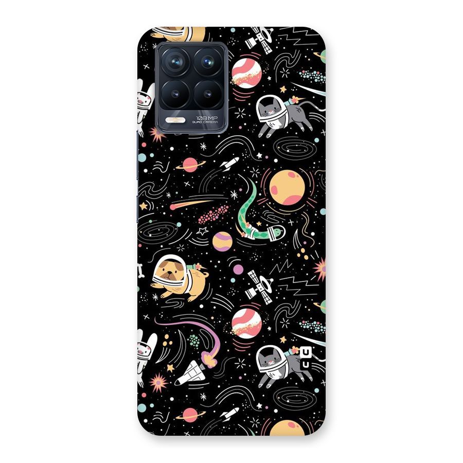 Dog Planetarium Back Case for Realme 8 Pro