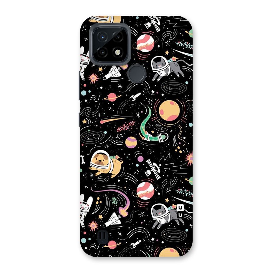 Dog Planetarium Back Case for Realme C21