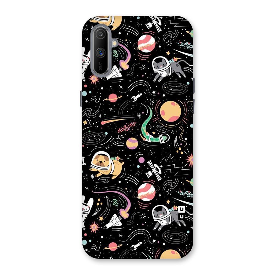 Dog Planetarium Back Case for Realme C3