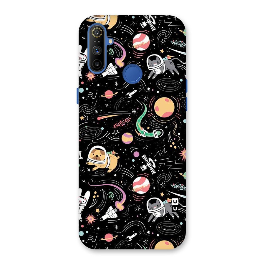Dog Planetarium Back Case for Realme Narzo 10A