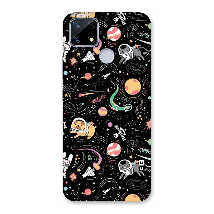Dog Planetarium Back Case for Realme Narzo 20