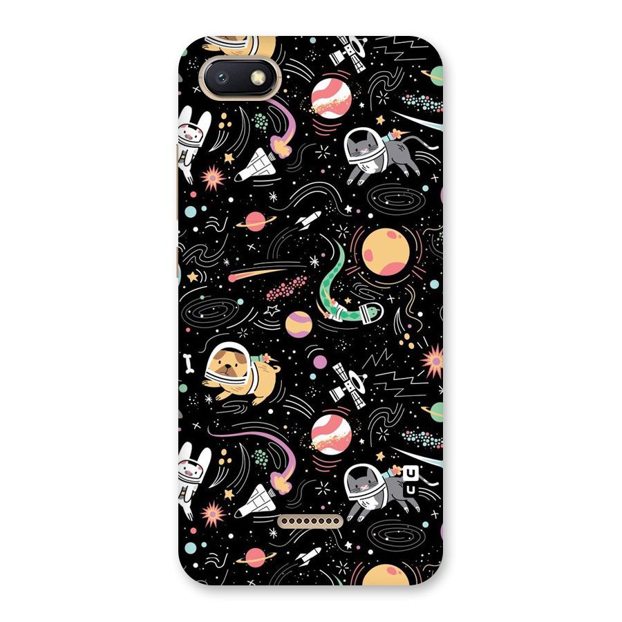 Dog Planetarium Back Case for Redmi 6A