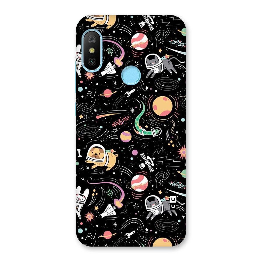 Dog Planetarium Back Case for Redmi 6 Pro