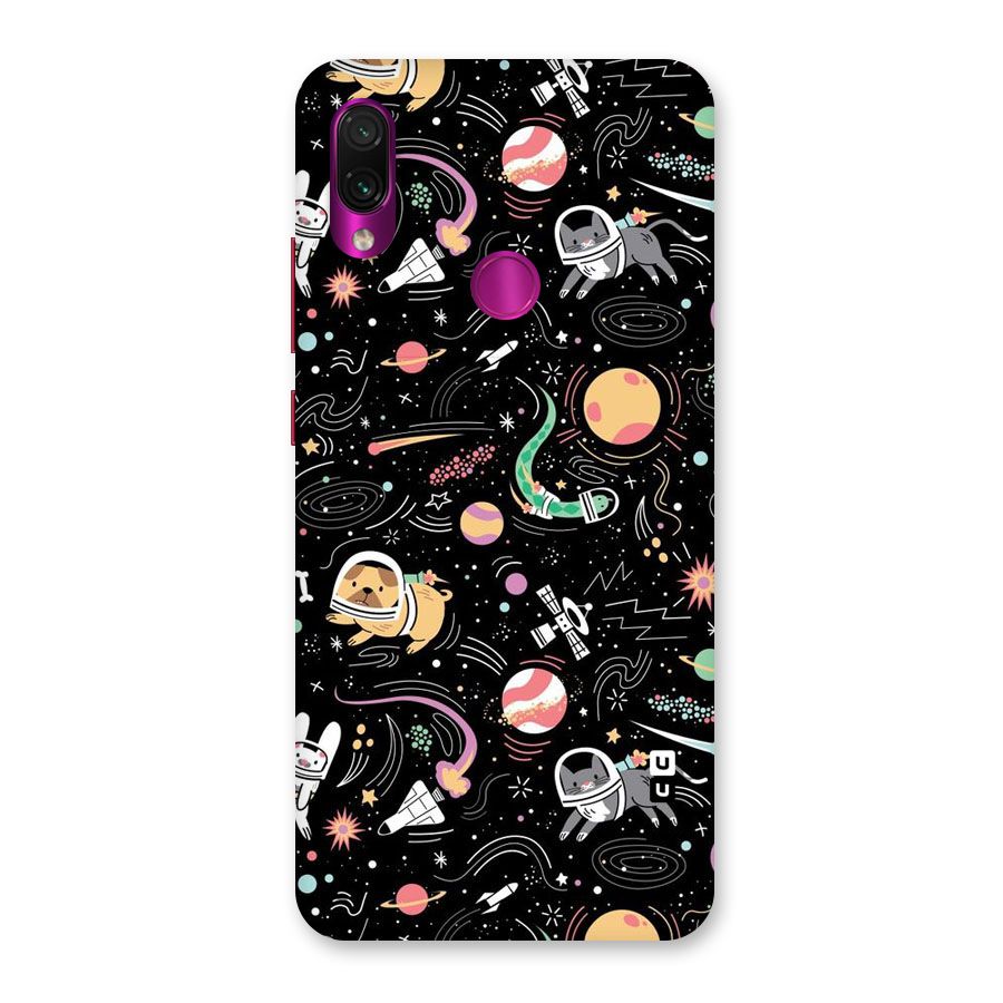 Dog Planetarium Back Case for Redmi Note 7 Pro