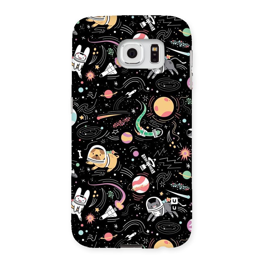 Dog Planetarium Back Case for Samsung Galaxy S6