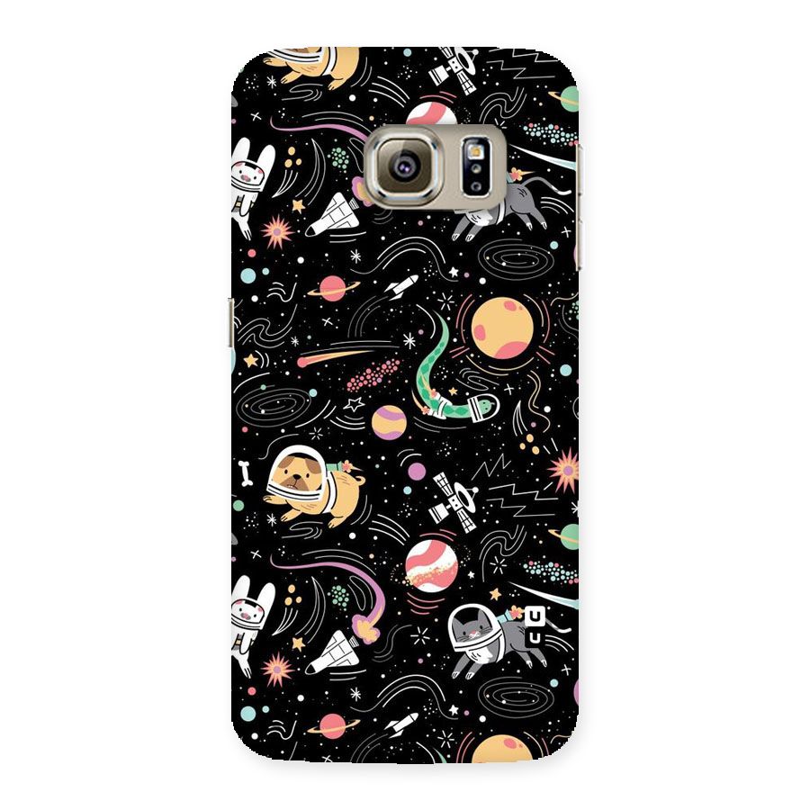 Dog Planetarium Back Case for Samsung Galaxy S6 Edge