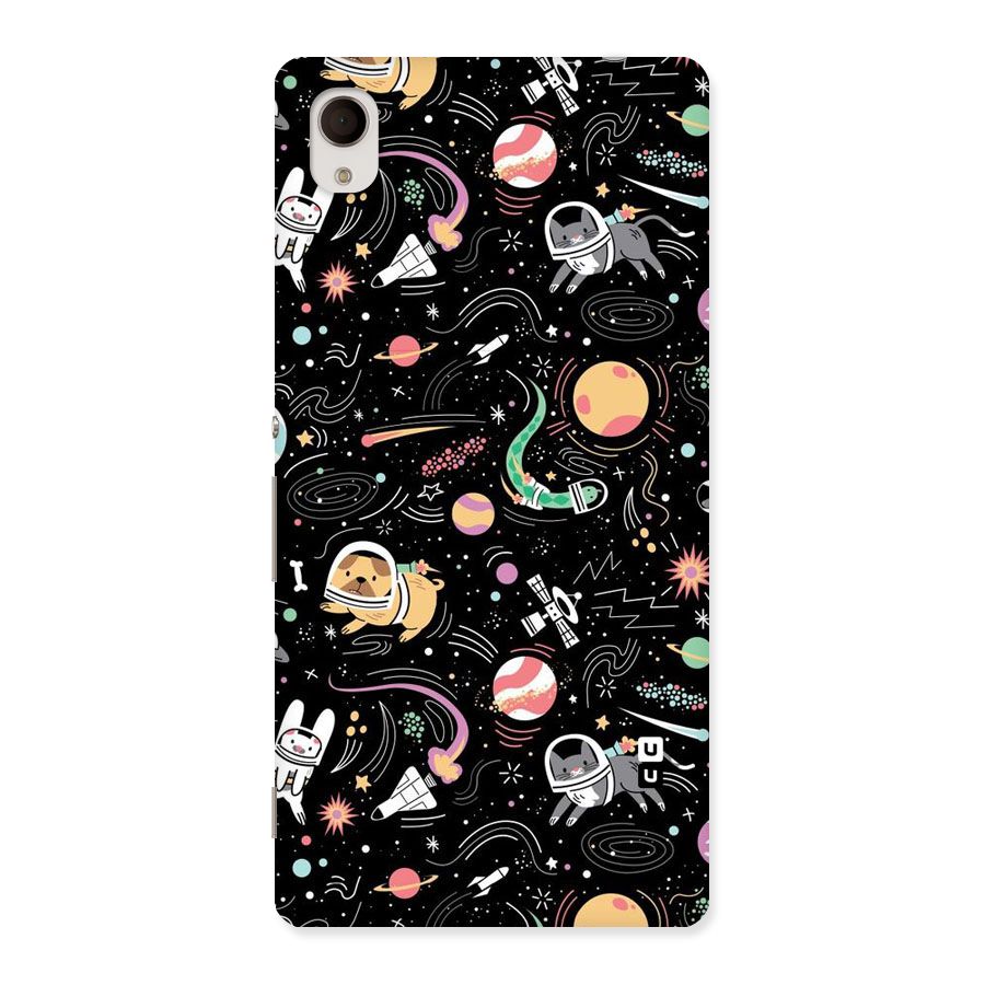 Dog Planetarium Back Case for Sony Xperia M4