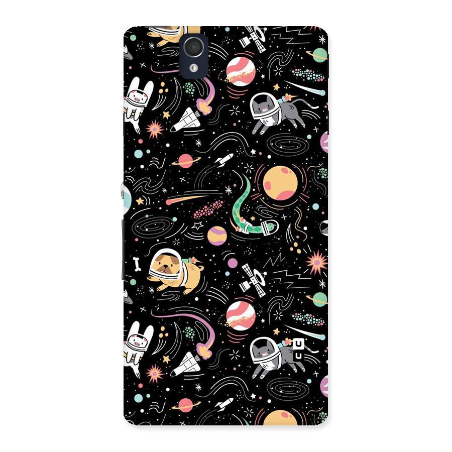 Dog Planetarium Back Case for Sony Xperia Z