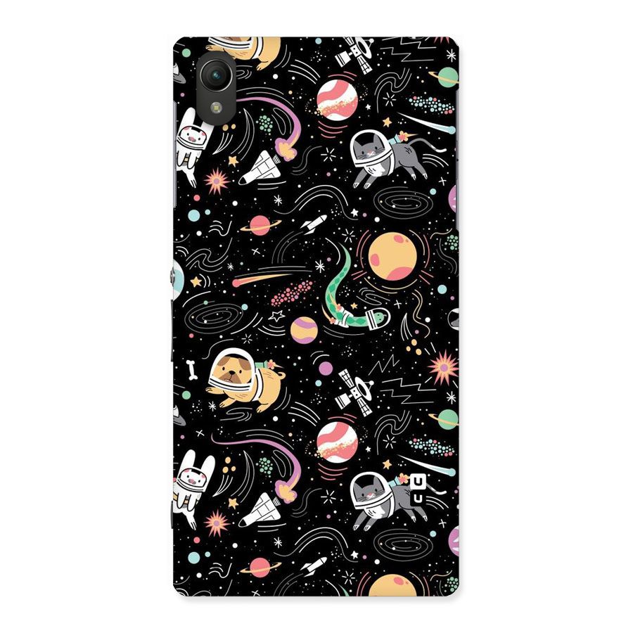 Dog Planetarium Back Case for Sony Xperia Z1