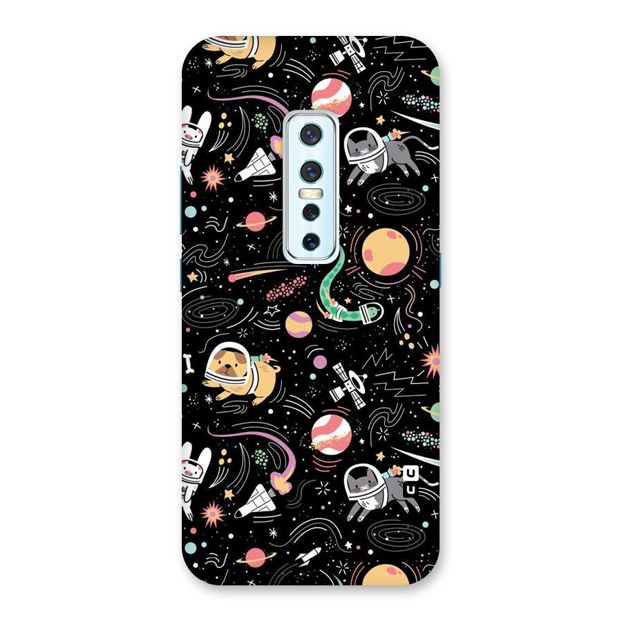 Dog Planetarium Back Case for Vivo V17 Pro