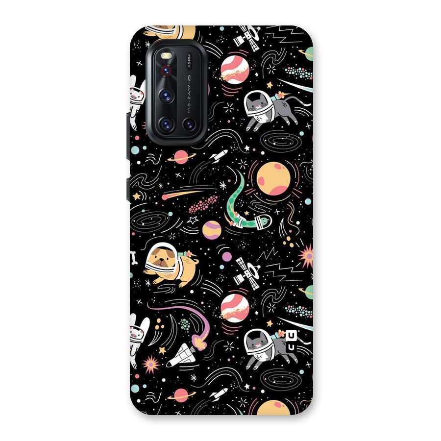 Dog Planetarium Back Case for Vivo V19