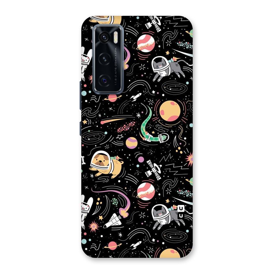 Dog Planetarium Back Case for Vivo V20 SE
